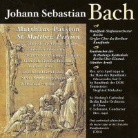 Bach: Matthaeus Passion (3 CD)